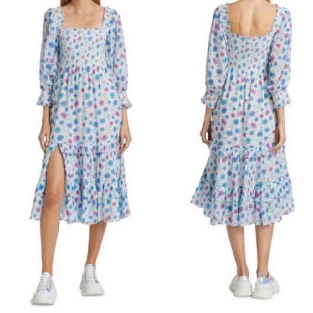 LoveShackFancy Miri Midi Dress NWT